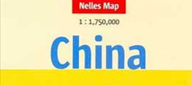 Nelles Map, China south - 1:1,750,000