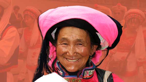 Yunnan counts an incredible amount of minorities - woman