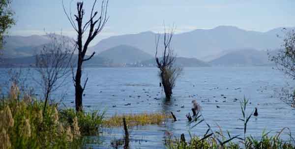 Erhai Lake nearby Dali - Yunnan province, China